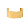 Distinctive Exaggerated Wide Edition Stainless Steel Women's Fashion Bracelet 18K Gold Plated With Vacuum Real Gold Electroplating In Pvd Furnace