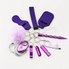 Diving Cloth Selfdefense Keychain Set Alloy Minimalist