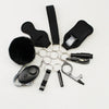 Diving Cloth Selfdefense Keychain Set