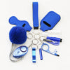 Diving Cloth Selfdefense Keychain Set
