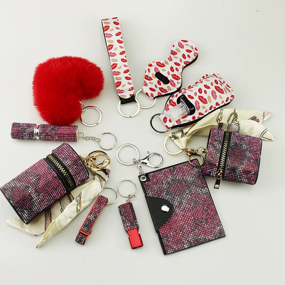 Diving Material Keychains Sbr Diving Material Artificial Leather Minimalist Style