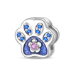 Diy Accessories Bracelet Silver Plated Flat Bead Fourleaf Clover Tree Of Life Dripping Oil Design