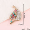 Diy Accessories Fourleaf Clover Colorful Flower Alloy Diamond Series Mobile Phone Shell Beauty Rhinestone Sticker Material