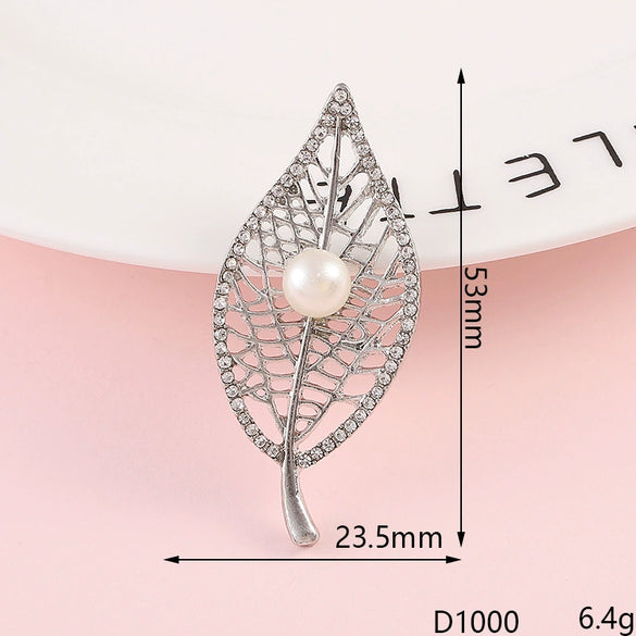 Diy Accessories Fourleaf Clover Colorful Flower Alloy Diamond Series Mobile Phone Shell Beauty Rhinestone Sticker Material