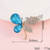 Diy Accessories Fourleaf Clover Colorful Flower Alloy Diamond Series Mobile Phone Shell Beauty Rhinestone Sticker Material