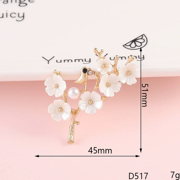 Diy Accessories Fourleaf Clover Colorful Flower Alloy Diamond Series Mobile Phone Shell Beauty Rhinestone Sticker Material