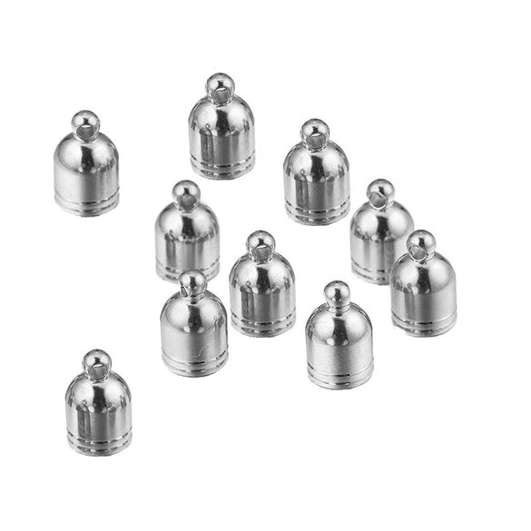 Diy Accessories Stainless Steel Hanging Bell Flared Round Rope Buckle Elastic Band Adjustment Buckle With Totem Pattern And Electroplating Process
