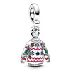 Diy Beads Metal Trojan Horse Totem Electroplating Accessories For Bracelet