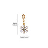 Diy Christmas Bracelet And Necklace Accessories With Stainless Steel Christmas Tree Snowflake Bell And Dripping Oil Design