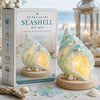 Diy 3D Sea Glass Christmas Tree Resin Ornament Kit With Seashell Pearl Design Glowing Night Light And Handmade Desktop Decoration