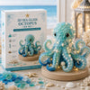 Diy 3D Sea Glass Christmas Tree Resin Ornament Kit With Seashell Pearl Design Glowing Night Light And Handmade Desktop Decoration