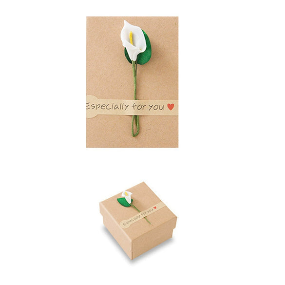 Diy Flower And Sticker Packaging Box Accessories Composite Material Gift Bag Decoration For Jewelry Boxes With Rose Sunflower Horseshoe And Lotus Designs