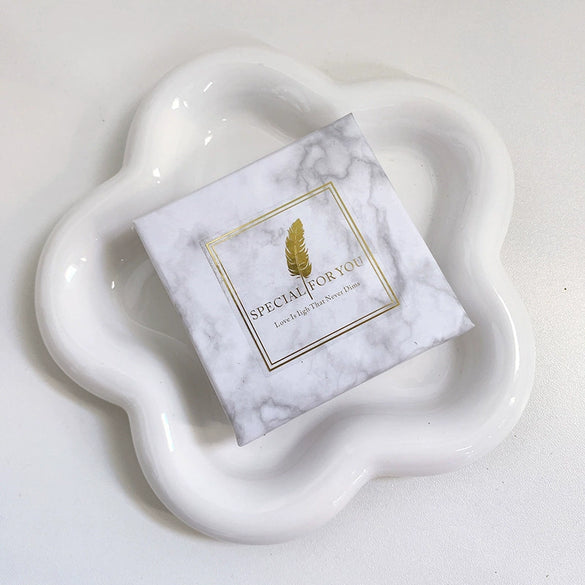 Diy Flower And Sticker Packaging Box Accessories Composite Material Gift Bag Decoration For Jewelry Boxes With Rose Sunflower Horseshoe And Lotus Designs