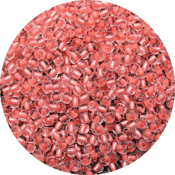 Diy Handmade Glass Beads Material For Bracelet And Mobile Phone Chain Transparent Dyed Core Silk Dopamine Style