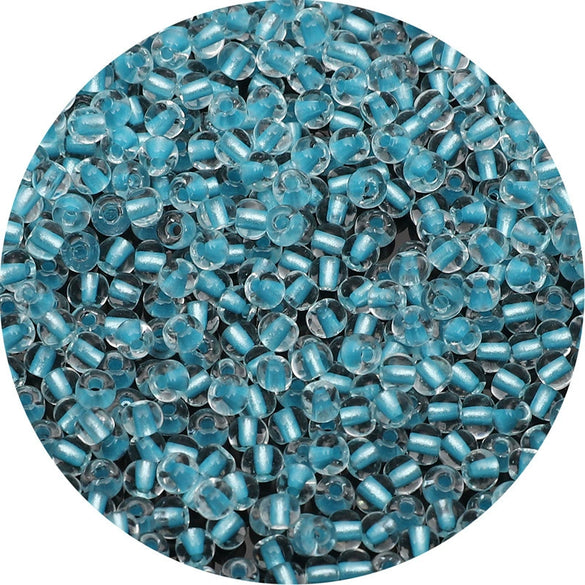 Diy Handmade Glass Beads Material For Bracelet And Mobile Phone Chain Transparent Dyed Core Silk Dopamine Style