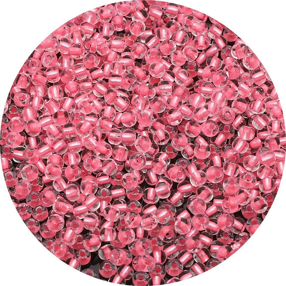 Diy Handmade Glass Beads Material For Bracelet And Mobile Phone Chain Transparent Dyed Core Silk Dopamine Style