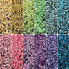 Diy Handmade Glass Beads Material For Bracelet And Mobile Phone Chain Transparent Dyed Core Silk Dopamine Style