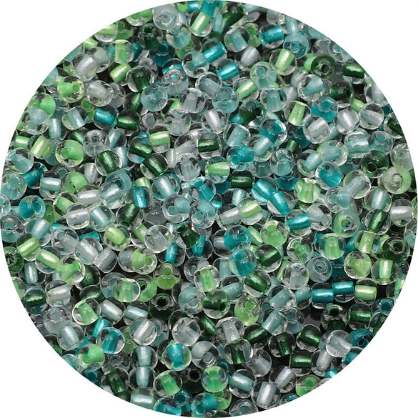 Diy Handmade Glass Beads Material For Bracelet And Mobile Phone Chain Transparent Dyed Core Silk Dopamine Style