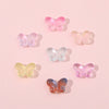 Diy Handmade Glass Beads With Butterfly Pattern For Hairpin Bracelet Tassel Making
