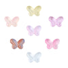 Diy Handmade Glass Beads With Butterfly Pattern For Hairpin Bracelet Tassel Making