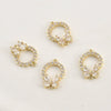 Diy Handmade Jewelry Accessories Copper Electroplated Light Luxury Style Butterfly Zircon Bracelet Necklace Earrings