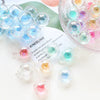 Diy Handmade Jewelry Accessories Material Transparent Water Bead Sandwich Glass Ball Pendant Epoxy Cute Style