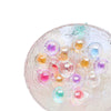 Diy Handmade Jewelry Accessories Material Transparent Water Bead Sandwich Glass Ball Pendant Epoxy Cute Style