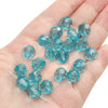Diy Handmade Loose Beads Acrylic Material Round And Square Beads With Cut Diamond Crystal