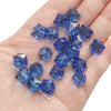 Diy Handmade Loose Beads Acrylic Material Round And Square Beads With Cut Diamond Crystal