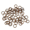 Diy Handmade Metal Open Jump Rings For Bracelet And Earring Making Single Round Connecting Rings