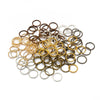 Diy Handmade Metal Open Jump Rings For Bracelet And Earring Making Single Round Connecting Rings