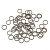 Diy Handmade Metal Open Jump Rings For Bracelet And Earring Making Single Round Connecting Rings