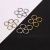 Diy Handmade Metal Open Jump Rings For Bracelet And Earring Making Single Round Connecting Rings
