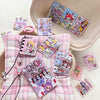 Diy Handmade Plastic And Resin Hanging Beads Accessories With Line Pattern And Cartoon Style