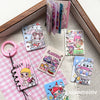 Diy Handmade Plastic And Resin Hanging Beads Accessories With Line Pattern And Cartoon Style