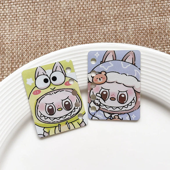 Diy Handmade Plastic And Resin Hanging Beads Accessories With Line Pattern And Cartoon Style