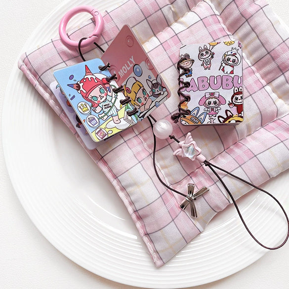 Diy Handmade Plastic And Resin Hanging Beads Accessories With Line Pattern And Cartoon Style