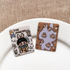 Diy Handmade Plastic And Resin Hanging Beads Accessories With Line Pattern And Cartoon Style
