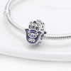 Diy Jewelry Accessories Beads Bracelet Necklace Copper Silver Plated Dripping Oil Cross Design