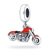 Diy Jewelry Accessories Bracelet Copper Silver Plated Romantic World Tour Car Hot Air Balloon Charm Beads Dripping Oil