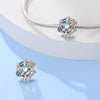Diy Jewelry Accessories Bracelet S925 Sterling Silver Star Moon Ferris Wheel Beads With Dripping Oil Design