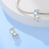 Diy Jewelry Accessories Bracelet S925 Sterling Silver Star Moon Ferris Wheel Beads With Dripping Oil Design