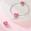 Diy Jewelry Accessories Bracelet White Copper Silver Plated Dripping Oil Design
