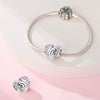 Diy Jewelry Accessories Bracelet White Copper Silver Plated Dripping Oil Design