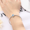 Diy Jewelry Accessories Devil's Eye Bracelet Copper Silver Plated