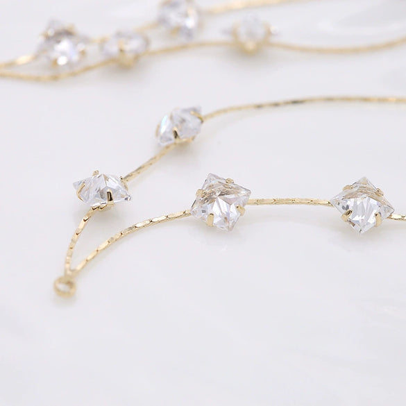 Diy Jewelry Accessories Handmade Copper Electroplated 14K Real Gold Pendant Earrings Material For Jewelry Making