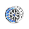 Diy Jewelry Accessories Love Star Moon Beads Pendant In S925 Sterling Silver With Dripping Oil Design