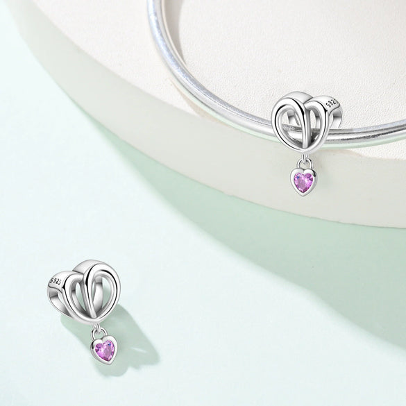 Diy Jewelry Accessories Love Star Moon Beads Pendant In S925 Sterling Silver With Dripping Oil Design