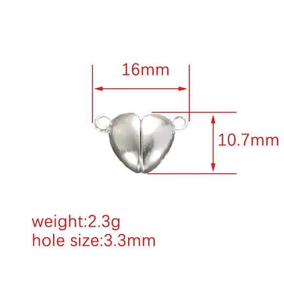 Diy Jewelry Accessories Magnet Buckle Loose Beads Stainless Steel Electroplated