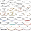 Diy Jewelry Accessories Metal Drop Shape Electroplated Geometric Original Design Bracelet